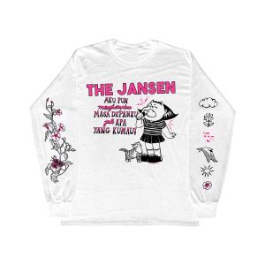 Long Sleeve - The Jansen - Aku Pun Mengharapkan Masa Depanku Jadi Apa Yang Kumau (White)