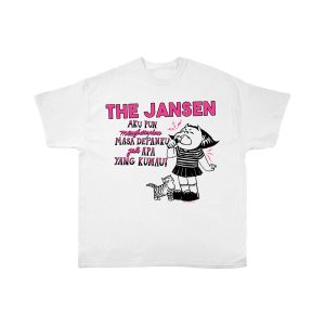 T - Shirt - The Jansen - Aku Pun Mengharapkan Masa Depanku Jadi Apa Yang Kumau (White)