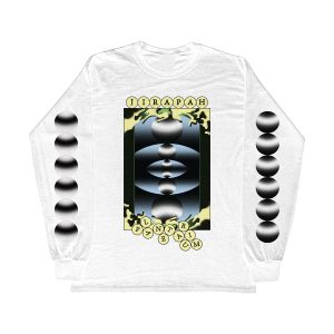 Long Sleeve -Jirapah - Planetarium (White)