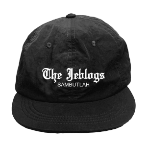 6 Panel Cap - The Jeblogs - Sambutlah (Black)