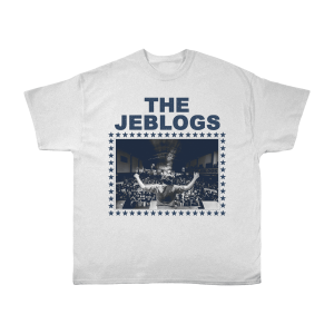 T - Shirt - The Jeblogs - Bersandarlah (Live) (White)