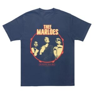 T-Shirt Thee Marloes - Di Hotel Malibu - Navy