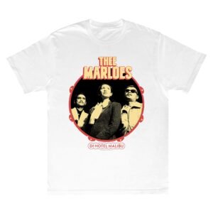 T-Shirt Thee Marloes - Di Hotel Malibu - White