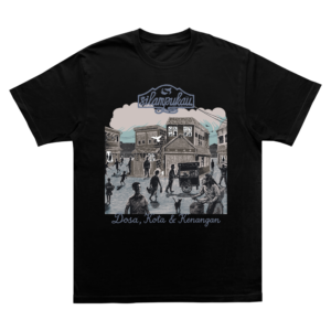 T-Shirt Silampukau - Dosa, Kota, dan Kenangan - Black